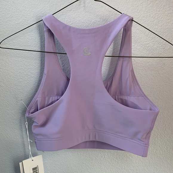 NWT Calme by Johnny Was endurance Sports Bra XS PRE lilac/purple - Picture 5 of 7